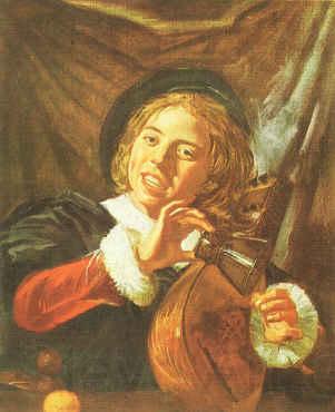 Frans Hals Boy with a Lute Norge oil painting art